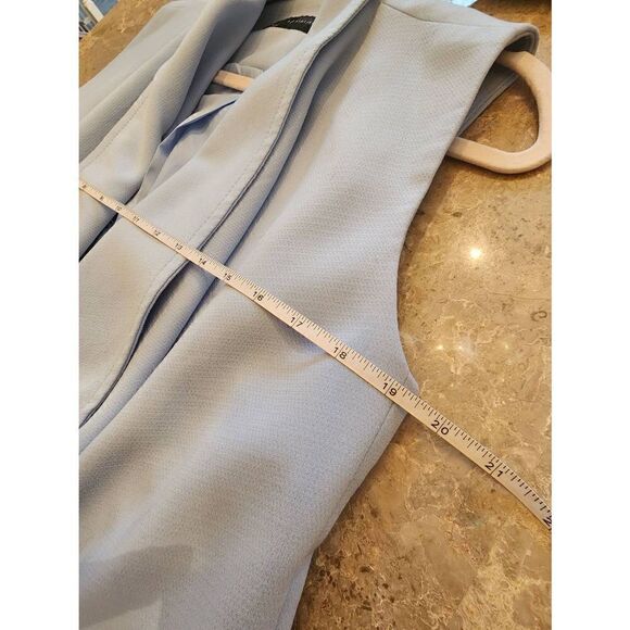The Limited baby blue tunic duster vest size small - Picture 4 of 8